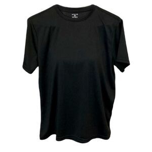 Athlio T-Shirt Men’s Size Medium Color Black 100% Polyester